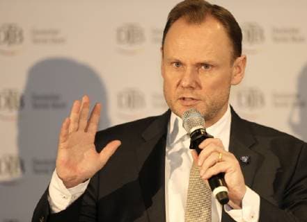 Hamburgs Sports Senator Andy Grote Tennis Stadion Rothenbaum Press conference on the modernisation of the Club an der Alster on Do 24 01 2019