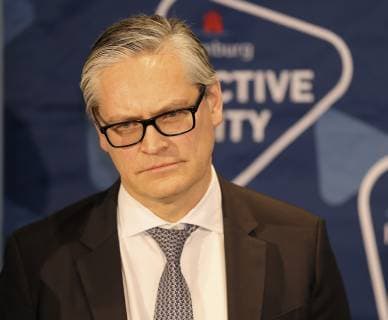 Alexander OTTO Tennis Stadium Rothenbaum Press conference on the modernisation of the Club an der Alster on Do 24 01 2019
