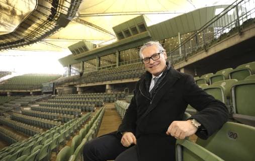 Entrepreneur and Tennis Patron Alexander Otto Tennis Stadion Rothenbaum Press conference on the modernisation of the Club an der Alster on Do 24 01 2019