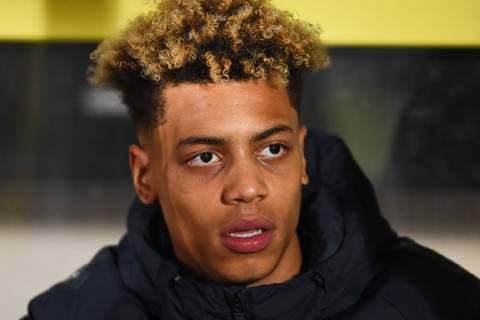 January 23, 2019 - Burton-Upon-Trent, England, United Kingdom - Manchester City midfielder Felix Nmecha (61) on the bench during the Carabao Cup match between Burton Albion and Manchester City at the Pirelli Stadium, Burton upon Trent on Wednesday 23rd January 2019. Burton Albion v Manchester City - Carabao Cup Semi Final: Second Leg  - ZUMAn230 20190123_zaa_n230_581 Copyright: xMarkxFletcherx