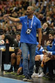 Handball Mens World Championship 2019 in Germany and Denmark 1 semi-final Denmark France Head coach Didier Dinart France on the sidelines 25 01 19 Copyright: xMichaelxHundtx xMatthiasxKochx