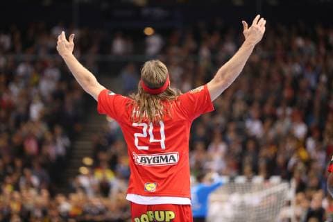 26th Mens Handball World Championship Denmark vs France 25 01 19 Cheers Goal cheers by Morten Toft Olsen Denmark 25 xmmkx