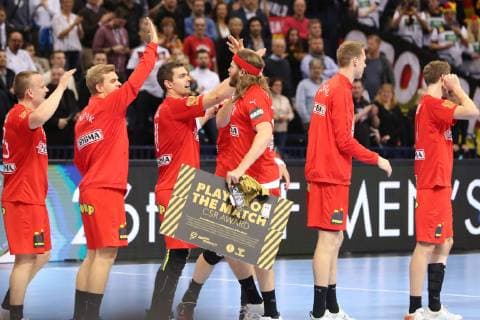 26th Mens Handball World Championship Denmark vs France 25 01 19 Players of the game Mikkel Hansen Denmark 24 xmmkx