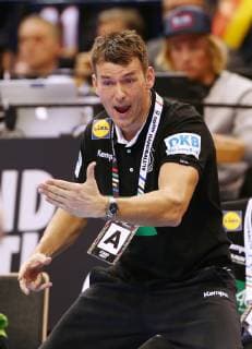 coach Christian Prokop calling showing gesticulating gesticulating action upper body upper body sport handball world championship men semi final season 2018 2019 25 01 2019 Germany GER DHB vs Norway NOR