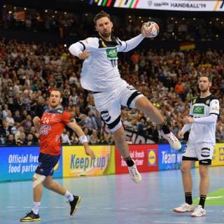 Handball Men World Championship 2019 in Germany and Denmark 2 Semifinals Germany Norway Fabian Wiede Nr 10 Germany 25 01 19 Copyright: xMichaelxHundtx xMatthiasxKochx