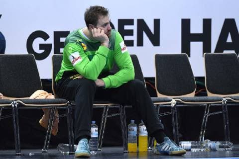 Handball WM Semifinal Germany Norway on 25 01 2019 at the Barclaycard Arena in Hamburg Andreas Wolff Germany disappointed after the end of the game xRx
