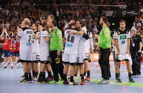 DHB team team disappointed after game disappointment sport handball world championship world championship men semifinal season 2018 2019 25 01 2019 Germany GER DHB vs Norway NOR