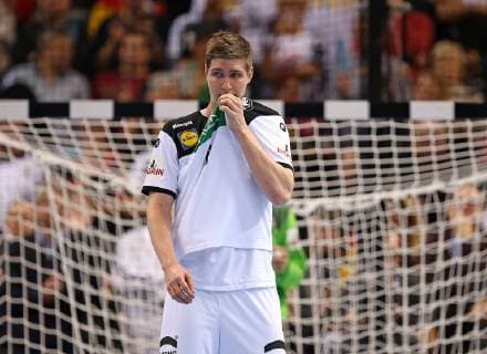25 01 2019 Handball IHF World Championship Denmark and Germany 2019 Germany Norway semi-final at Barclaycard Arena Hamburg Finn Lemke Germany disappointed