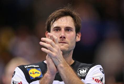25 01 2019 Handball IHF World Championship Denmark and Germany 2019 Semifinal Germany Norway at Barclaycard Arena Hamburg Uwe Gensheimer Germany disappointed