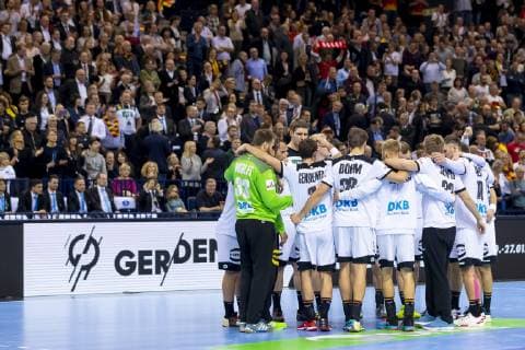 The Germans after the defeat Germany vs. Norway Semifinal Handball IHF Handball World Championship 25 01 19 Hamburg Hamburg Germany Barclaycard Arena Copyright: xAgentur54Gradx xFelixxKoenigx