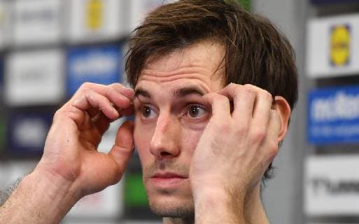 Uwe Gensheimer Germany disappointed after the match Germany Germany Norway Norway IHF Handball World Championship 2019 Handball World Championship 2019 Men Men Men Men Handball Germany Germany Germany semi-final match 1 half final Hamburg 25 1 2019