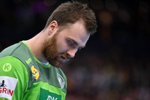 Andreas Wolff TW Germany disappointed Germany Norway Germany Norway IHF Handball World Championship 2019 Handball World Championship 2019 men men men men Handball Germany Germany semi final game 2 half final Hamburg 25 1 2019