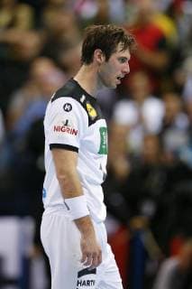 Hamburg Germany Indoor Handball World Cup in Hamburg Germany Norway on 25 01 2019 in the Barclaycard Arena in Hamburg Uwe Gensheimer GER 3