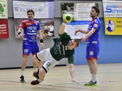 26 01 2019 Handball Season 2018 2019 Test match Friendship match HC Erlangen HCE Rimpar Wolves OGo Michael Haaß Haass 13 HC Erlangen HCE Patrick Gempp 13 DJK Rimpar Wolves Dominik Mappes 22 HC Erlangen HCE