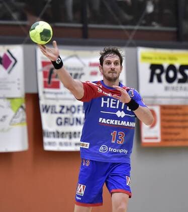 26 01 2019 Handball Season 2018 2019 Test match Friendship match HC Erlangen HCE Rimpar Wolves OGo Michael Haaß Haass 13 HC Erlangen HCE Single picture Single photo
