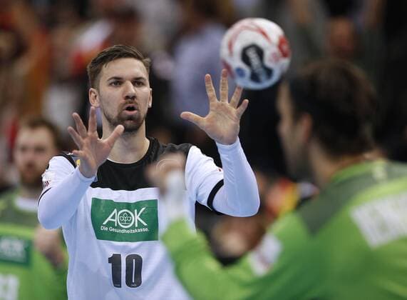 Hamburg Germany Indoor Handball World Cup in Hamburg Germany Norway on 25 01 2019 in the Barclaycard Arena in Hamburg Fabian WIEDE GER 10