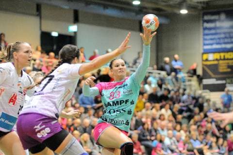 Julia Behnke TusSies Metzingen 93 TusSies Metzingen Handball HBF Ligaspiel EHF Cup Group stage 26 01 2019 Photo TBaur Eibner TusSies Metzingen vs. Herning Ikast Handbold Metzingen Copyright: xEibner-Pressefoto Tobi_Baurx EP_TBR