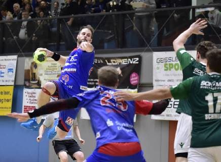 26 01 2019 Handball Season 2018 2019 Test match Friendly match HC Erlangen HCE Rimpar Wolves OGo Nico Büdel 20 HC Erlangen