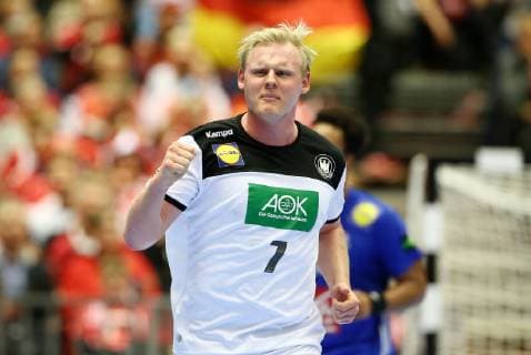 Patrick Wiencek joy emotion cheering rejoicing rejoicing after goal sport handball world championship world championship men match for 3 place season 2018 2019 27 01 2019 Germany GER DHB vs France FRA