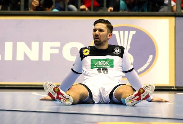 Fabian Wiede disappointed after end of game disappointment sport handball world championship world championship men game at 3 place season 2018 2019 27 01 2019 Germany GER DHB vs France FRA