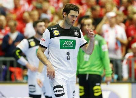 Uwe Gensheimer Jannik Kohlbacher Goalkeeper Silvio Heinevetter disappoints after game disappointment sport handball world championship men game for 3 place season 2018 2019 27 01 2019 Germany GER DHB vs France FRA