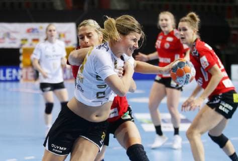 BAU Ludwigsburg Handball SG BBM Bietigheim vs Team Esbjerg Angela Malestein BBM