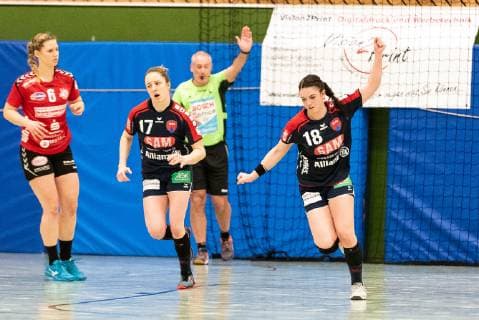 Lea Neubrander SG H2Ku Herrenberg Kuties 18 SG H2Ku Herrenberg Kuties vs. HL Buchholz 08 Rosengarten Luchse Handball 2 Bundesliga Women HBF Season 18 19 27 01 2019 SG H2Ku Herrenberg Kuties vs. HL Buchholz 08 Rosengarten Luchse Handball 2 Bundesliga Women HBF Season 18 19 27 01 2019 Herrenberg Kuties vs. HL Buchholz Copyright: xEibner-Pressefoto WolfgangxFrankx SGH