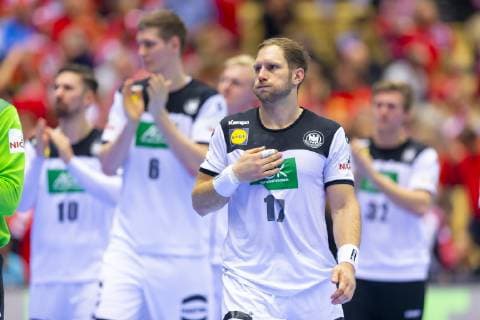 Steffen Weinhold No. 17 Germany is depressed depressed disappointed Germany vs. France Match for 3rd place Handball IHF Handball World Championship 27 01 19 Herning Denmark Jyske Bank Boxing Copyright: xAgentur54Gradx xFelixxKoenigx