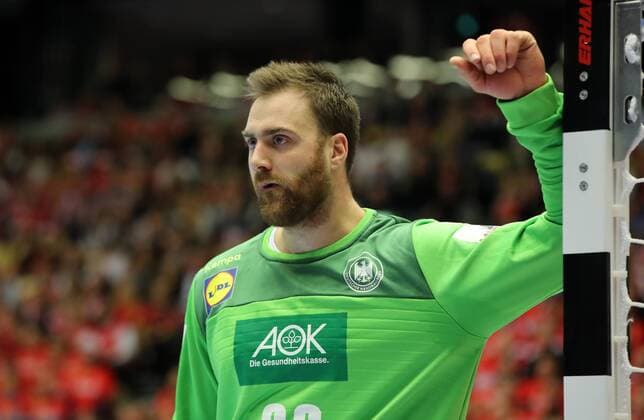goalkeeper Andreas Wolff action upper body upper body sport handball world championship world championship men match for 3 place season 2018 2019 27 01 2019 Germany GER DHB vs France FRA