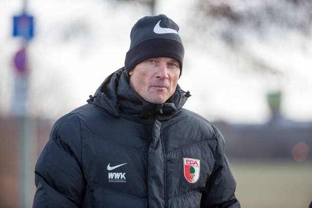 Co Tainer Jens Lehmann FC Augsburg comes to his firstTraining Training FC Augsburg Football 1 Bundesliga 29 01 2019 Augsburg Bayern Germany Copyright: xkolbert-press ChristianxKolbertx