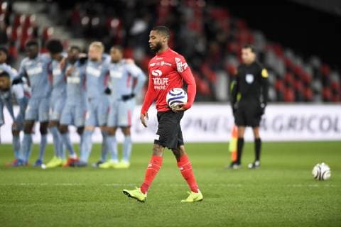 24 MARCUS COCO (EAG) - PENALTY FOOTBALL : Guingamp vs Monaco - Coupe de la Ligue BKT - 29 01 2019 AnthonyBIBARD FEP Panoramic 