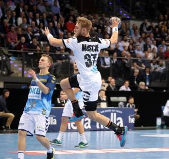 DKB Handball Bundesliga All Star Game 2019 Germany Stuttgart 01 02 2019 Handball DKB Handball Bundesliga All Star Game 2019 German Handball National Team World Team DBK HBL Matthias Musche