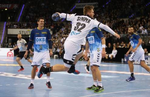 Stuttgart Handball All Star Game 2019 All Star Team vs. German National Team Franz Semper Deut