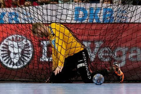Stuttgart Germany 01 02 2019 All Star Game 2019 Handball Goalkeeper Johannes Bitter Allstar in action DeFodi541