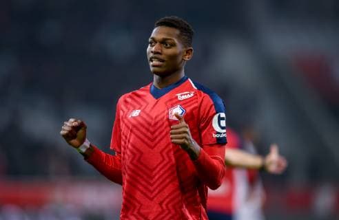 Joie de Rafael Alexandre Da Conceicao Leao ( LOSC ) FOOTBALL : Lille OSC vs OGC Nice - Ligue 1 - Lille - 01 02 2019 FedericoPestellini Panoramic 