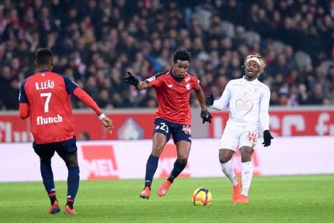 23 THIAGO MENDES (LIL) FOOTBALL : Lille vs Nice - Ligue 1 Conforama - 01 02 2019 FEP Panoramic 