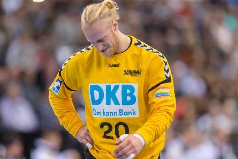 Stuttgart Germany 01 02 2019 All Star Game 2019 Handball Goalkeeper Mikael Appelgren Allstar Watch DeFodi541