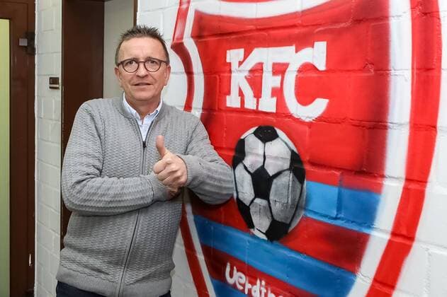 Football 3 League Presentation of the new coach Norbert Meier at the KFC Uerdingen on 04 02 2019 in the Grotenburg in Krefeld Norbert Meier head coach Uerdingen DFB regulations prohibit any use of photographs as image sequences and or quasi video xSBx