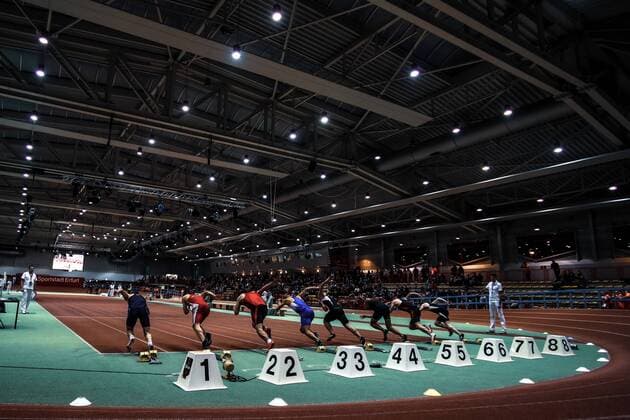 Erfurt Indoor 2019 6 National Indoor Meeting on 25 01 19 Start 60m preliminary Men Erfurt Thuringia Germany RNMS