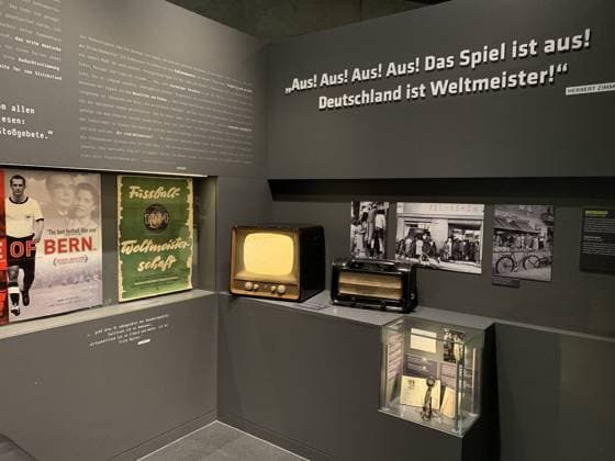 Wunder von Bern in the exhibition of the German Football Museum in Dortmund 08 02 2019 German Football Museum in Dortmund DISCLAIMER DFL regulations prohibit any use of photographs as image sequences and or quasi video