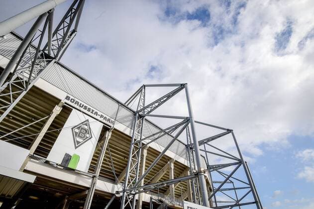 Moenchengladbach Germany 09 02 2019 1 Bundesliga 21 Matchday Borussia Moenchengladbach Hertha BSC Berlin General view of the stadium Borussia Park DeFodi520