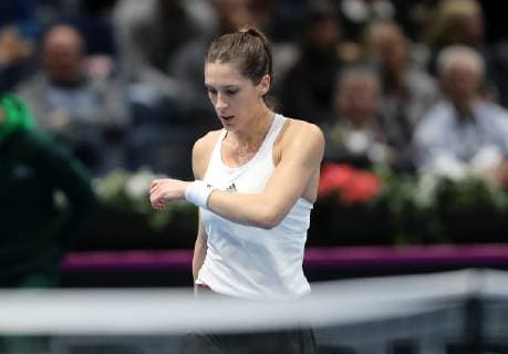 Andrea Petkovic GER disappointed