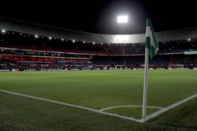ROTTERDAM - Feyenoord - de Graafschap , Football , Season 2018 2019 , Eredivisie , Stadium Feijenoord, De Kuip , 02-02-2019 , stadium overview Feyenoord - de Graafschap  x2810384x