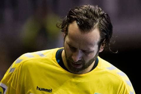 10 02 2019 xfrx Handball EHF Cup Fuechse Berlin St Raphael Var emspor v l Silvio Heinevetter Fuechse Berlin DFL DFB REGULATIONS PROHIBIT ANY USE OF PHOTOGRAPHS as IMAGE SEQUENCES and or QUASI VIDEO Berlin