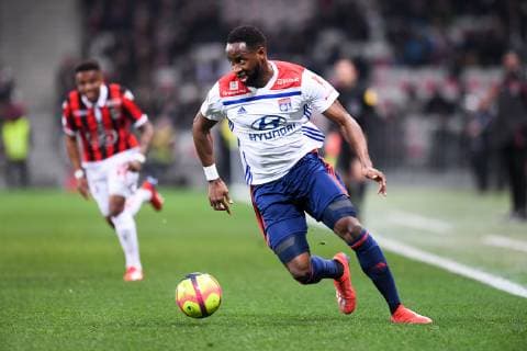 09 MOUSSA DEMBELE (OL) FOOTBALL : Nice vs Lyon - Ligue 1 Conforama - 10 02 2019 FEP Panoramic 