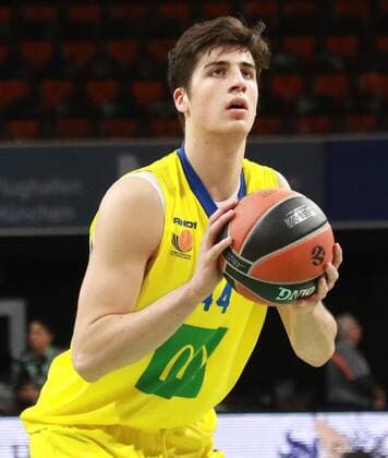 Deni Avdija Maccabi Basketball Adidas U18 Next Generation Tournament at Audi Dome FC Bayern Maccabi Teddy Tel Aviv 26 01 2019