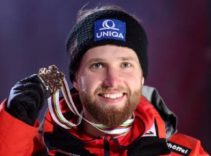 ALPINE SKIING - FIS Ski WC Are ARE,SWEDEN,11.FEB.19 - ALPINE SKIING - FIS Alpine World Ski Championships, alpine combined, men, award ceremony. Image shows . GEPAxpictures xMarioxKneisl