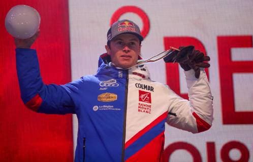 ALPINE SKIING - FIS Ski WC Are ARE,SWEDEN,11.FEB.19 - ALPINE SKIING - FIS Alpine World Ski Championships, alpine combined, men, award ceremony. Image shows Alexis Pinturault (FRA). GEPAxpictures xMarioxKneisl