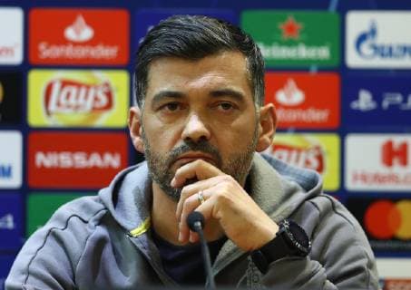 February 11, 2019 - Rome, Italy - FC Porto press conference PK Pressekonferenz and training - Champions League.Manager of Porto Sergio Conceicao at Olimpico Stadium in Rome, Italy on February 11, 2019. FC Porto Press Conference And Training - Champions League  - ZUMAn230 20190211_zaa_n230_389 Copyright: xMatteoxCiambellix