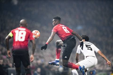 06 PAUL POGBA (MAN) FOOTBALL : Manchester United ManU vs Paris SG - Ligue des Champions - 12 02 2019 AnthonyBIBARD FEP Panoramic 